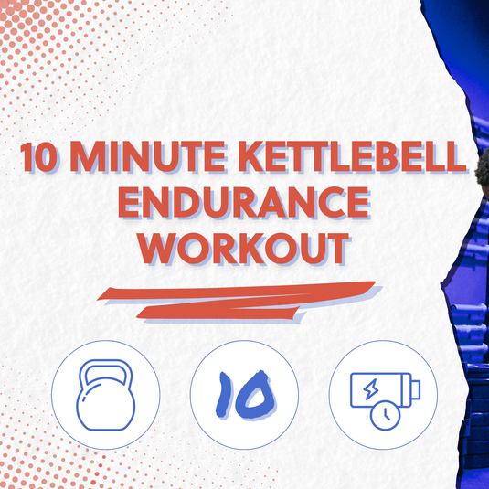 10 Minute Kettlebell Muscular Endurance Workout | Free Workout Friday