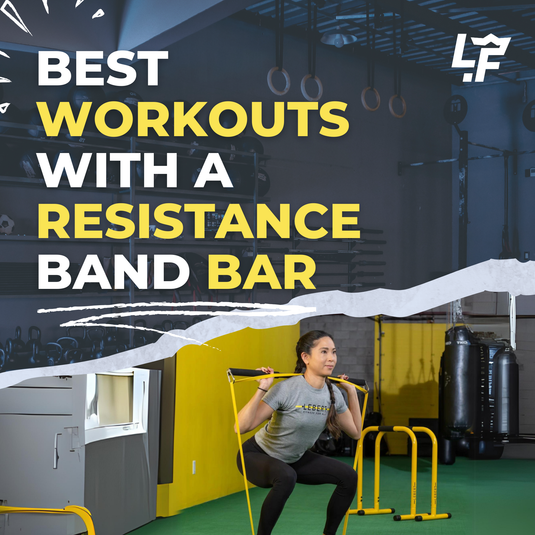 Best Home Workouts Using a Resistance Band Bar