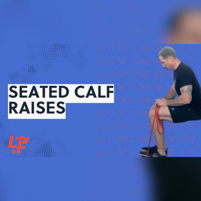 How To Do Seated Calf Raises with Bands