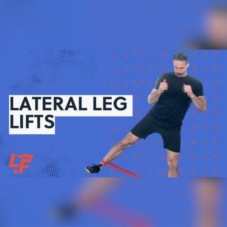 Lateral Leg Lifts With Resistance Bands Living.Fit