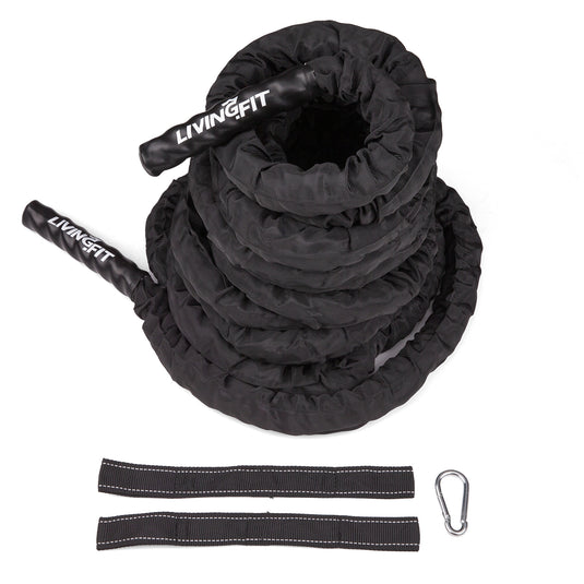 Battle Ropes - Canvas Covered - 1.5 Inch Diameter