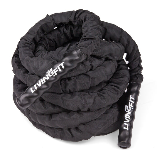 Battle Ropes Canvas Covered 1.5 Inch Diameter