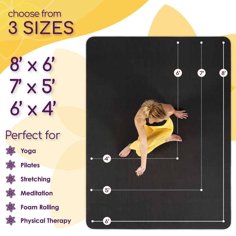 Load image into Gallery viewer, Large Yoga Mats for Acroyoga and Home Gym
