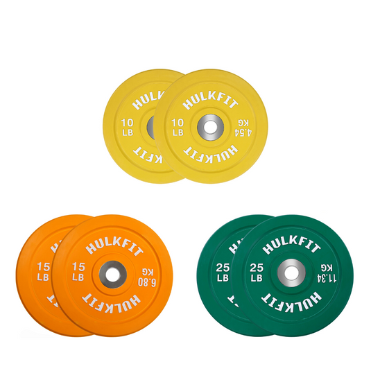 HulkFit Olympic Bumper Plates