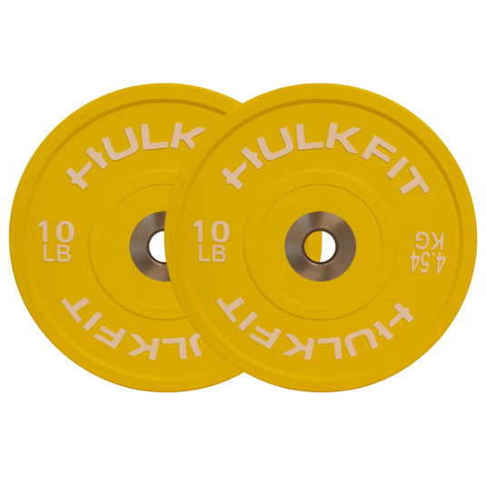 HulkFit Olympic Bumper Plates