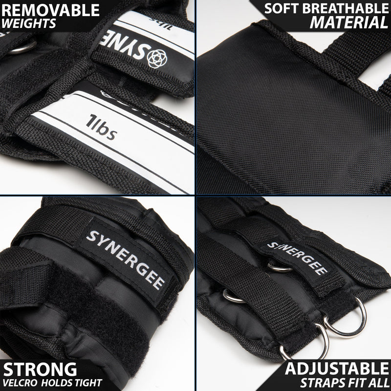 Load image into Gallery viewer, Synergee Adjustable Ankle/Wrist Weights
