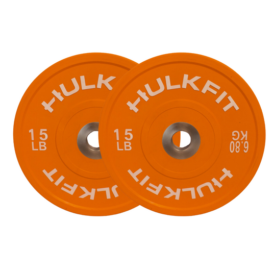 HulkFit Olympic Bumper Plates