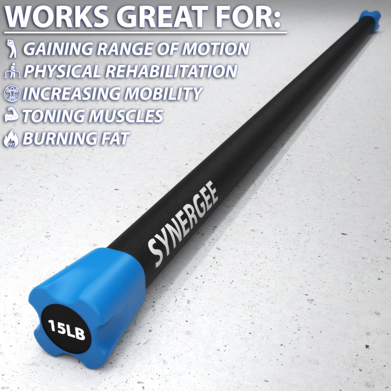 Load image into Gallery viewer, Synergee Weighted Workout Bars
