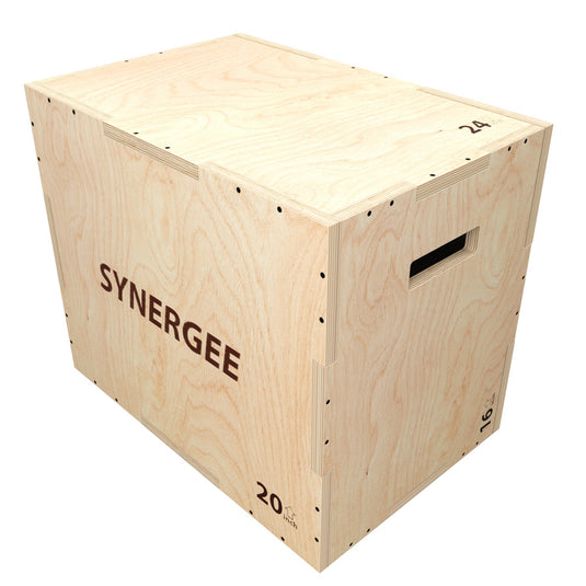 Synergee 3-in-1 Wood Plyo Boxes