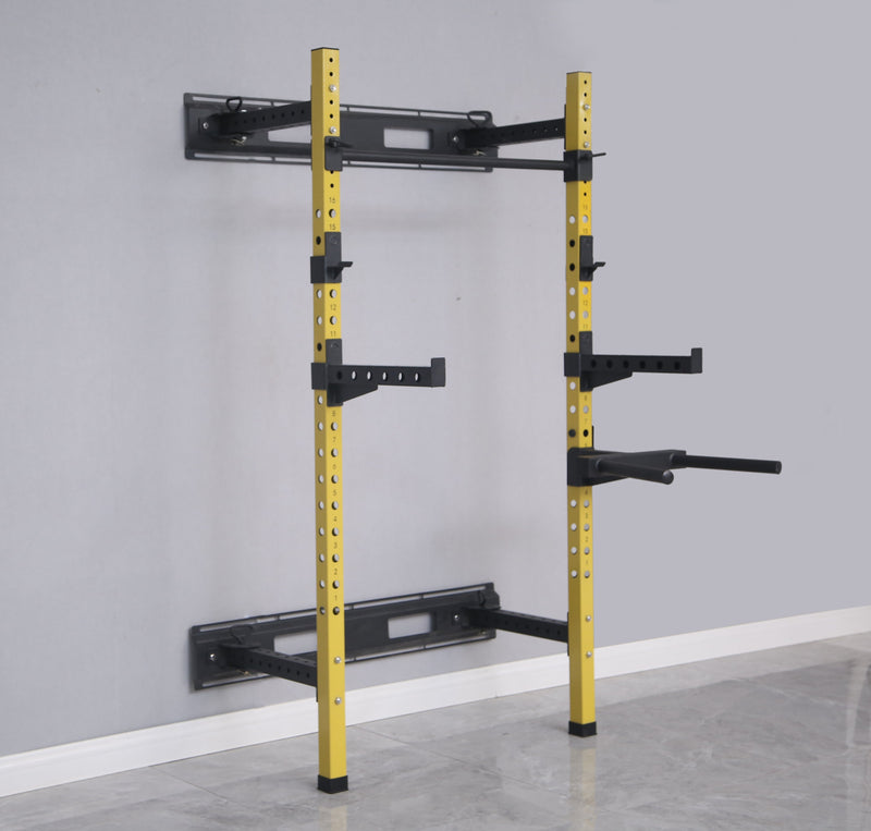 Load image into Gallery viewer, HulkFit Pro Series Wall Mounted Power Rack - 1000lb Capacity
