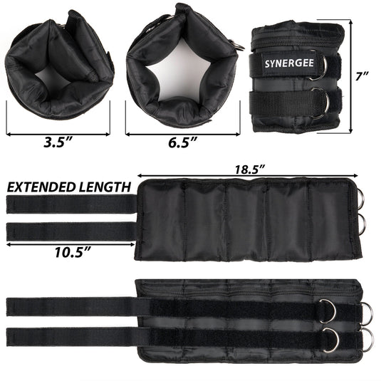 Synergee Adjustable Ankle/Wrist Weights