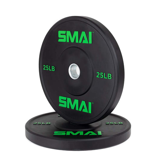 HD Bumper Plates Set - 340lb Mixed