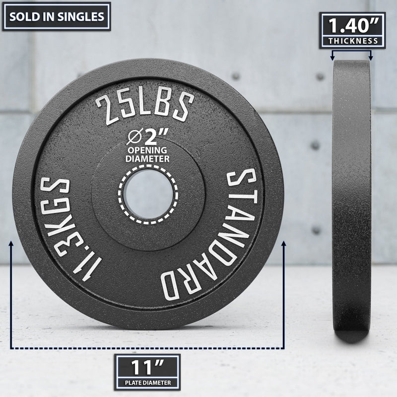 Load image into Gallery viewer, Synergee Standard Metal Weight Plates
