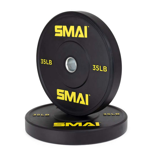 HD Bumper Plates Set - 320lb Mixed