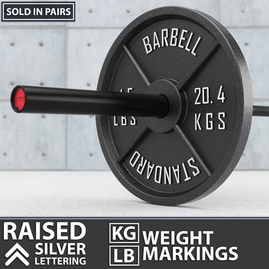 Synergee Standard Metal Weight Plates