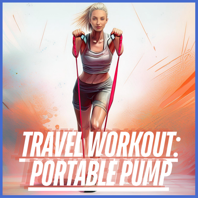 Travel Workout: Portable Pump: Knee Dominate and Pull #1