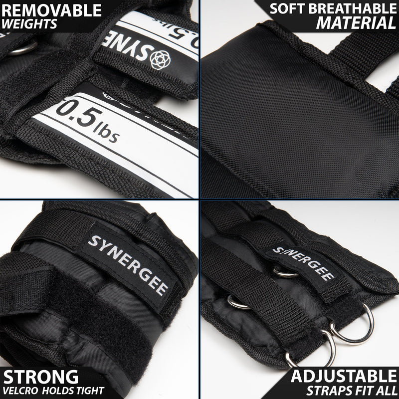 Load image into Gallery viewer, Synergee Adjustable Ankle/Wrist Weights
