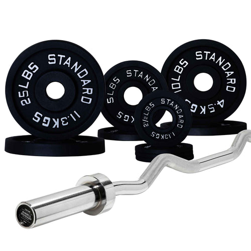 Barbell Standard EZ Curl Bar Weight Sets