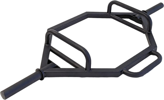 HulkFit 2-inch Closed Hex Shaped Trap Bar | 500lb Weight Capacity