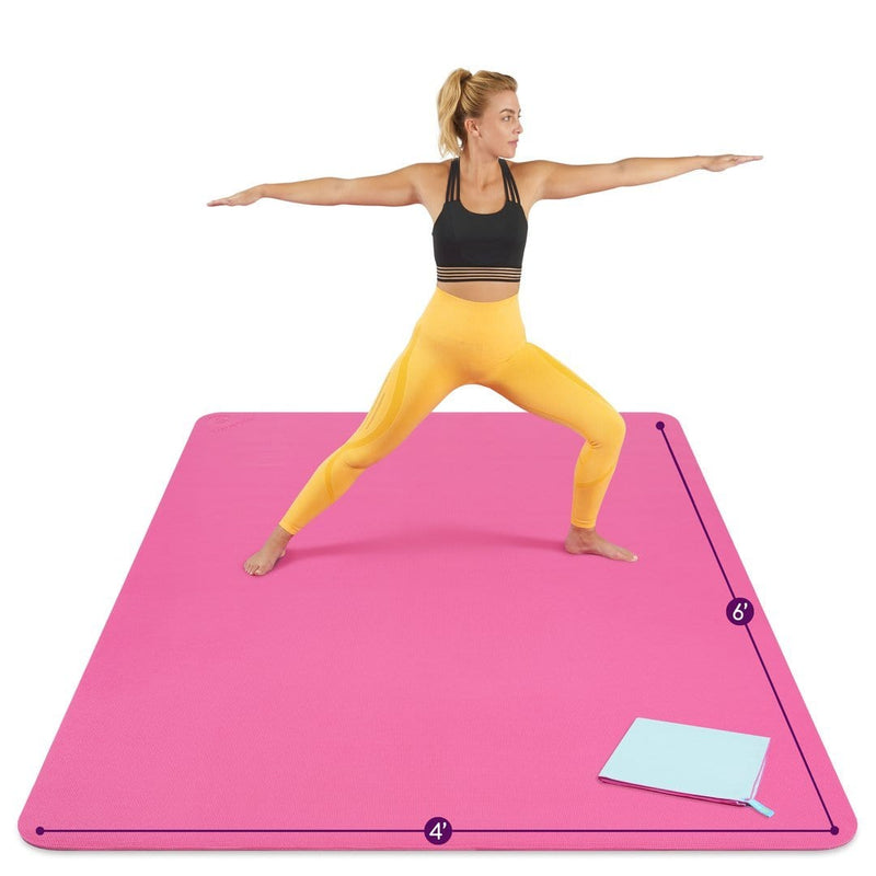 Load image into Gallery viewer, Large Yoga Mats for Acroyoga and Home Gym
