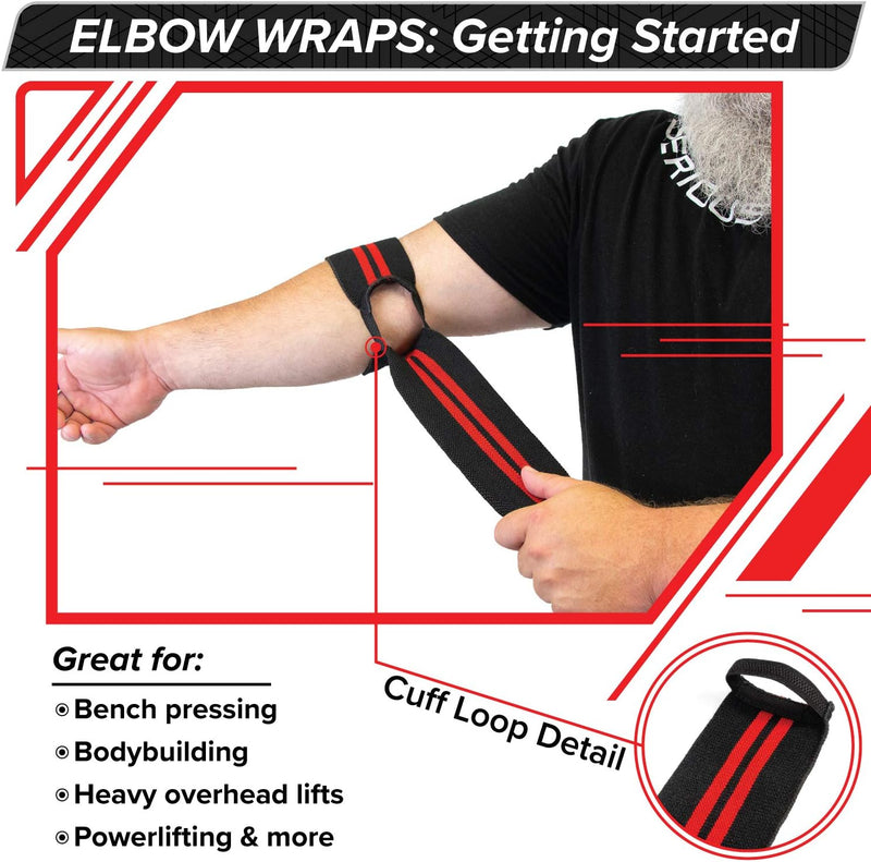 Load image into Gallery viewer, Elbow Wraps (Pair)
