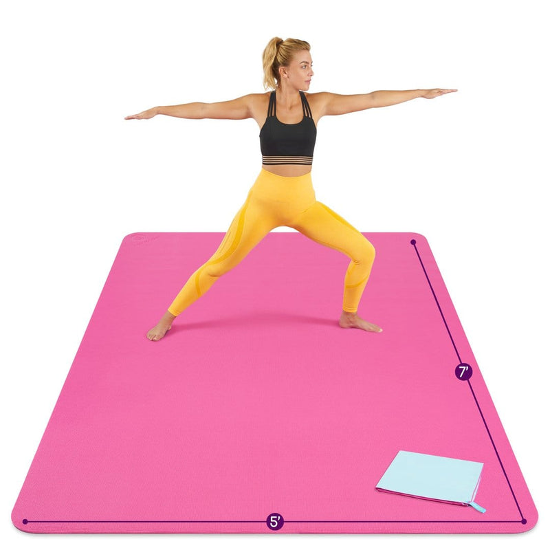 Load image into Gallery viewer, Large Yoga Mats for Acroyoga and Home Gym
