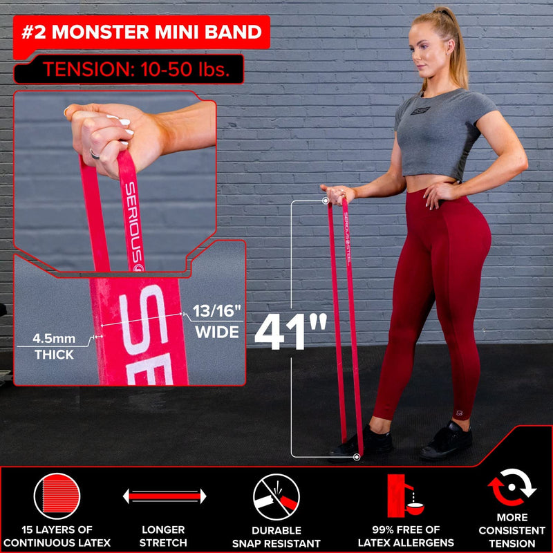 Load image into Gallery viewer, 41&quot; Monster Mini Resistance Band
