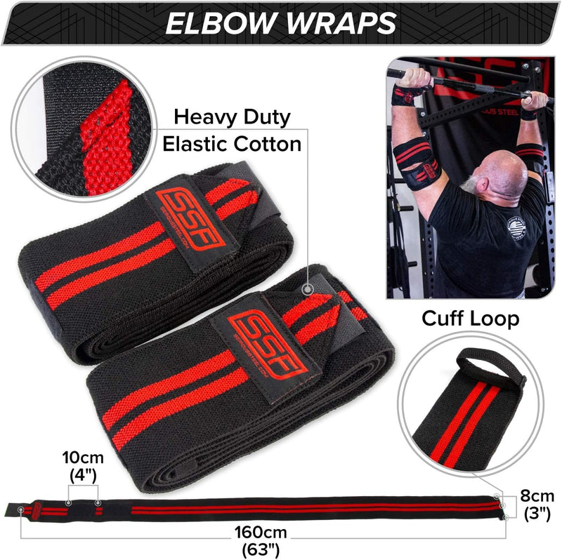 Load image into Gallery viewer, Elbow Wraps (Pair)
