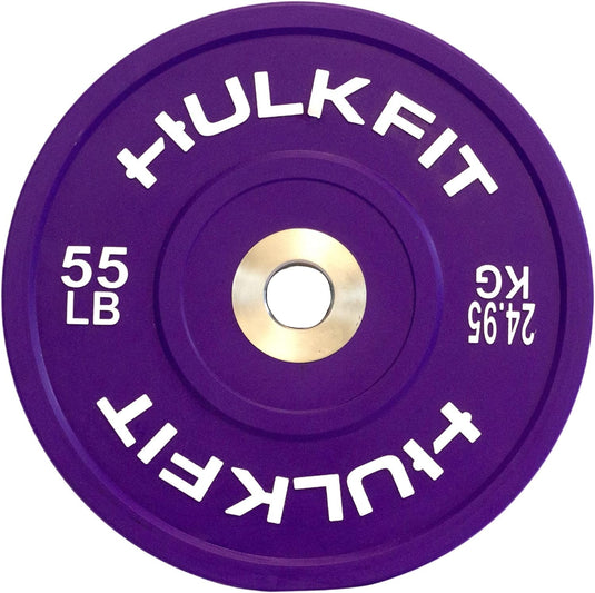 HulkFit Olympic Bumper Plates