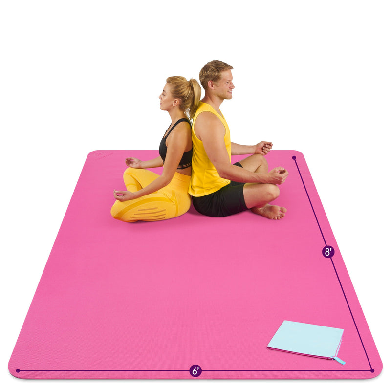 Load image into Gallery viewer, Large Yoga Mats for Acroyoga and Home Gym
