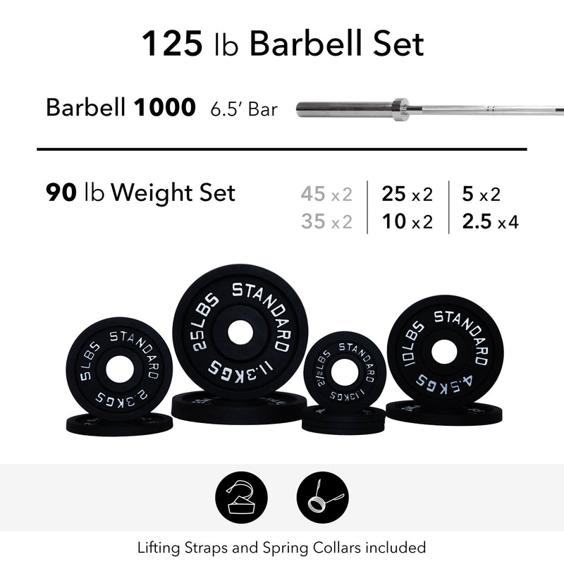 Load image into Gallery viewer, Barbell 1000 Compact Barbell Weight Sets
