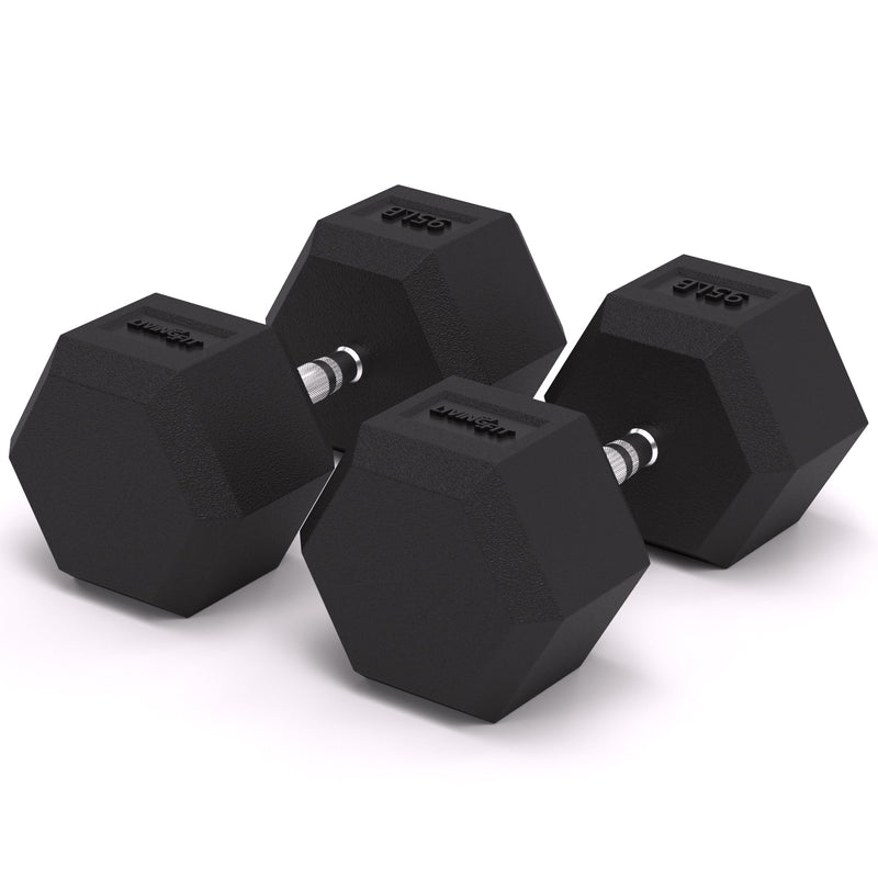 Load image into Gallery viewer, Rubber Hex Dumbbells
