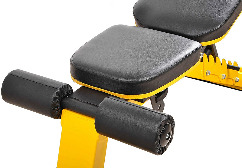 Load image into Gallery viewer, HulkFit Adjustable Utility Weight Bench - Multiple Colors
