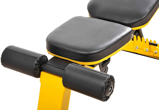 HulkFit Adjustable Utility Weight Bench - Multiple Colors