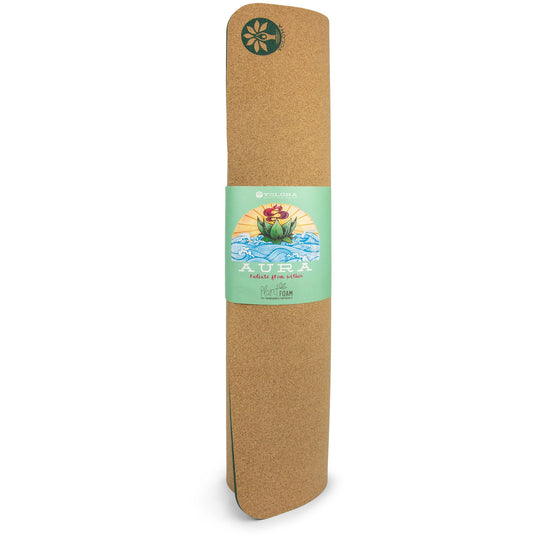 Chakras Aura Cork Yoga Mat