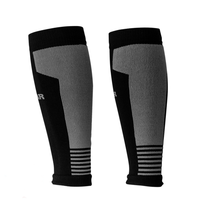 Load image into Gallery viewer, Compression Calf Sleeves (Black/Gray)
