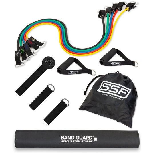 Resistance Tubing Pack (Up to 100 lbs Resistance)