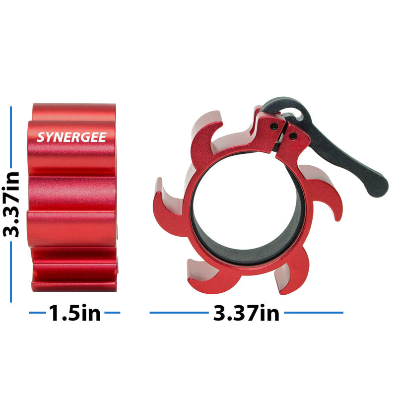 Load image into Gallery viewer, Synergee Aluminum Barbell Collars
