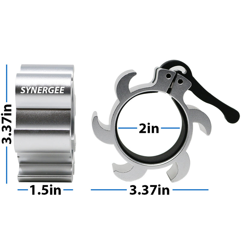 Load image into Gallery viewer, Synergee Aluminum Barbell Collars
