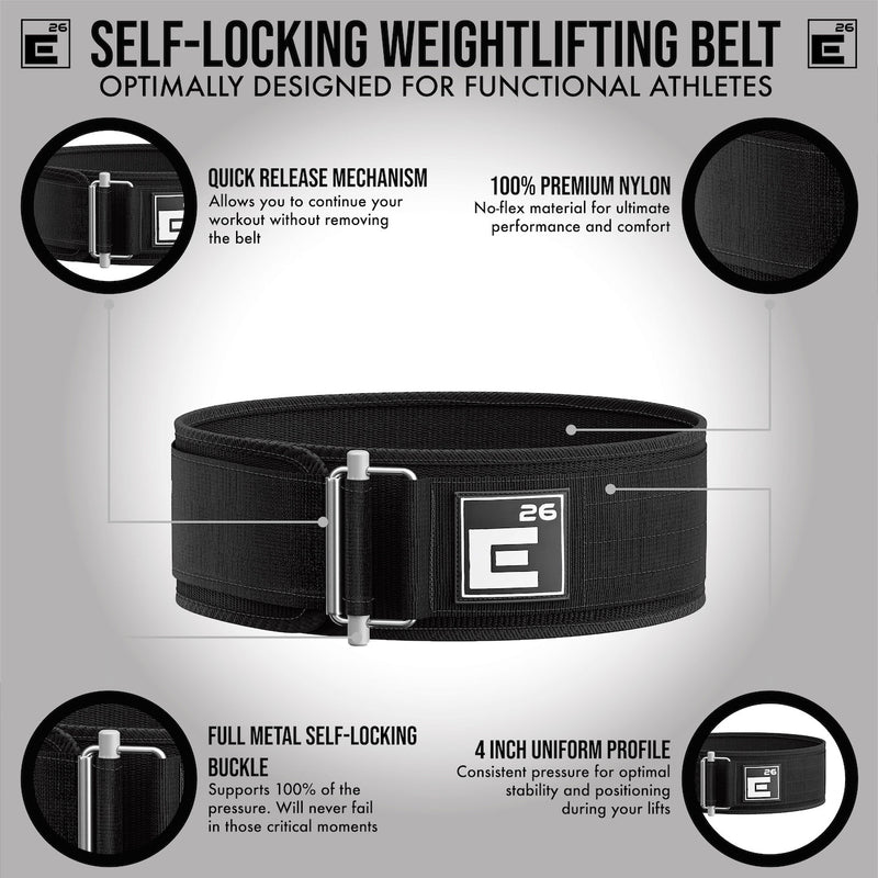 Load image into Gallery viewer, Self Locking Weightlifting Belt
