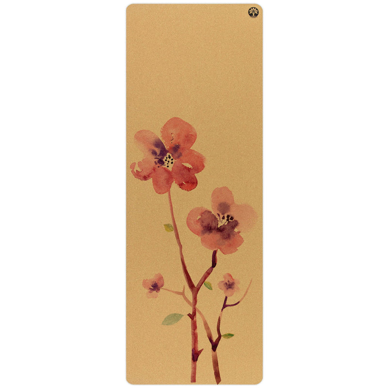 Load image into Gallery viewer, Blossom Aura Cork Yoga Mat
