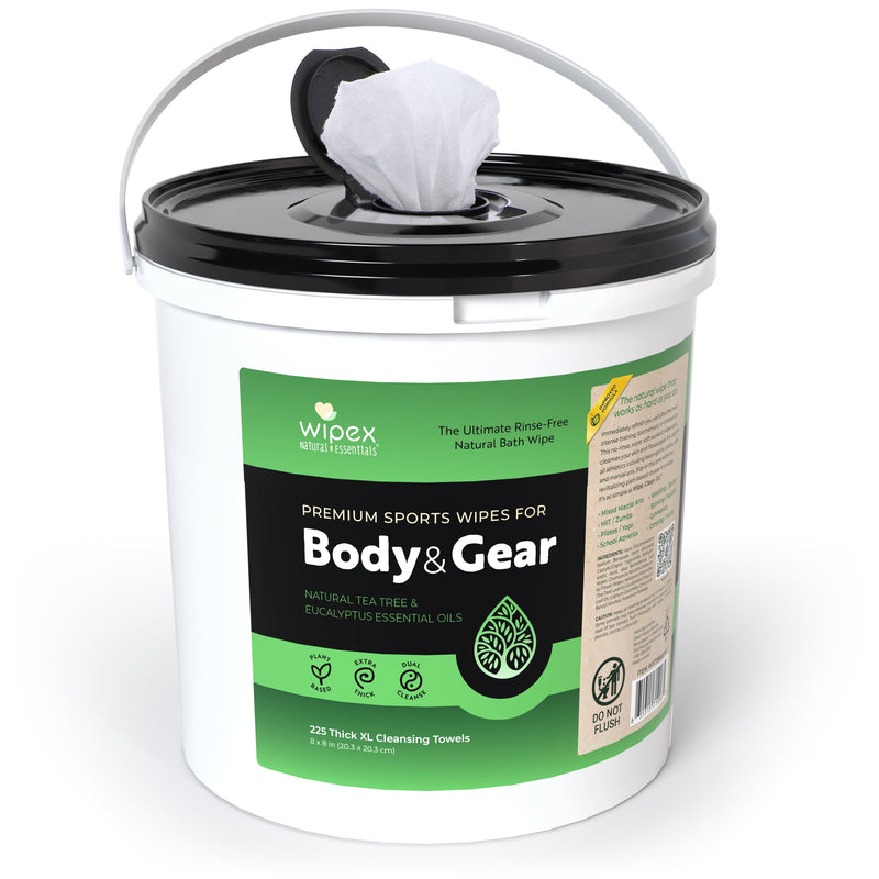 Load image into Gallery viewer, Refreshing Natural Body Wipes | Yoga, Jiu-Jitsu, Martial Arts, Interval Training | Post-Practice Rejuvenation
