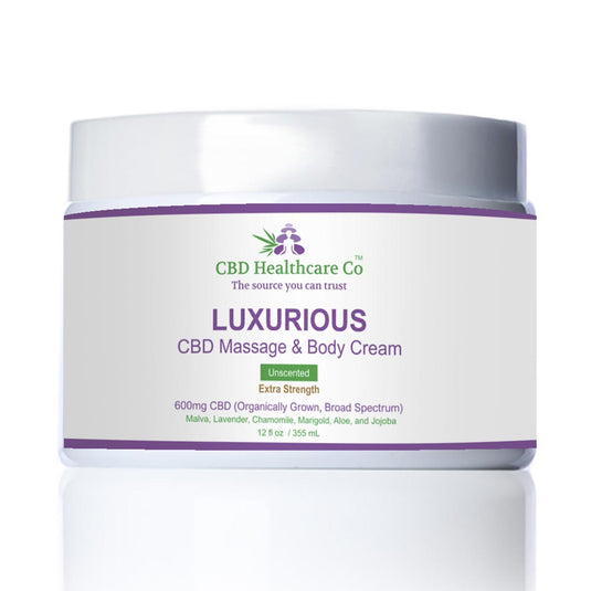 Luxurious CBD Massage & Body Cream
