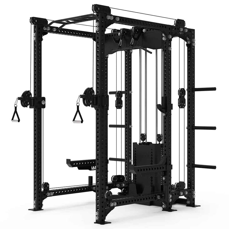 Load image into Gallery viewer, Power Rack with Dual Cable Stack &amp; Accessories - Vanta Series
