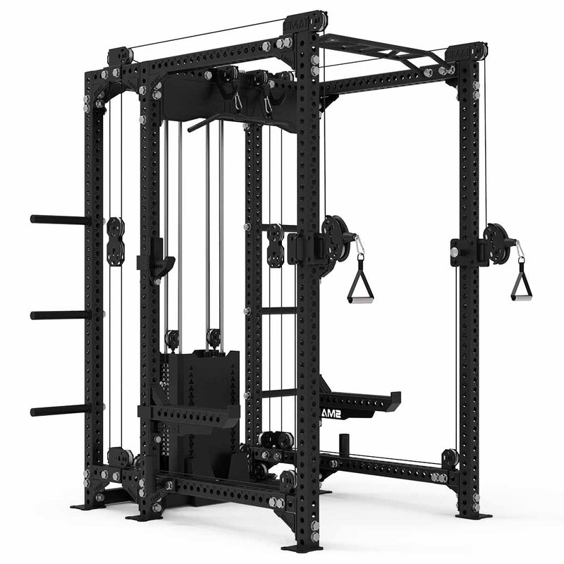 Load image into Gallery viewer, Power Rack with Dual Cable Stack &amp; Accessories - Vanta Series
