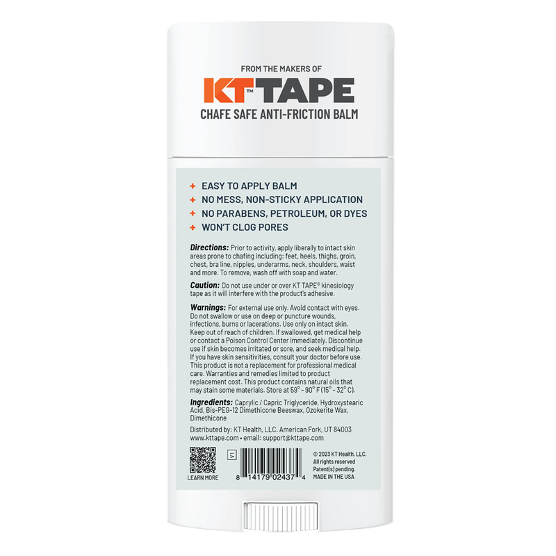 Load image into Gallery viewer, KT Health Chafe Safe™ Anti-Friction Balm
