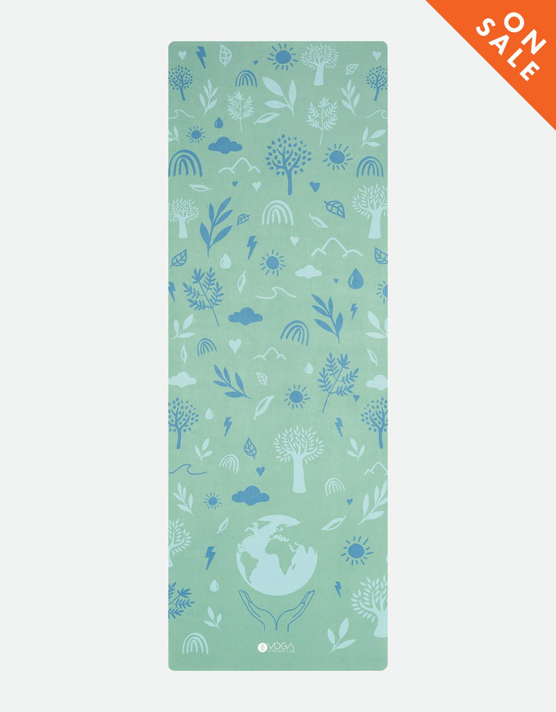 Load image into Gallery viewer, YDL Combo Yoga Mat - 2-in-1 (Mat + Towel) - Best For Hot Practices
