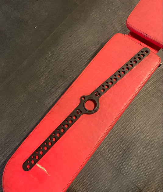 The GymPin LITE 30" HOLEY BAR - Strong but lightweight, just 1.5kg (3.3lbs) - Cable Attachment Pull Down Bar