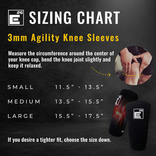 3mm Agility Knee Sleeves