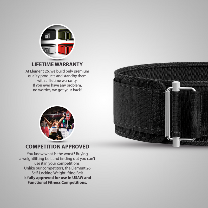 Load image into Gallery viewer, Self Locking Weightlifting Belt
